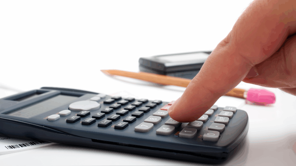 Calculating warehouse charges and third-party logistics billing costs, illustrating manual billing processes that automation helps eliminate.