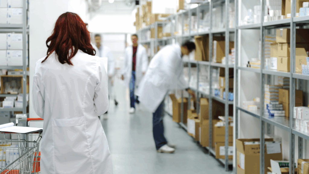 Warehouse staff performing inventory handling and order fulfillment activities that drive automated 3PL billing accuracy and activity-based billing.